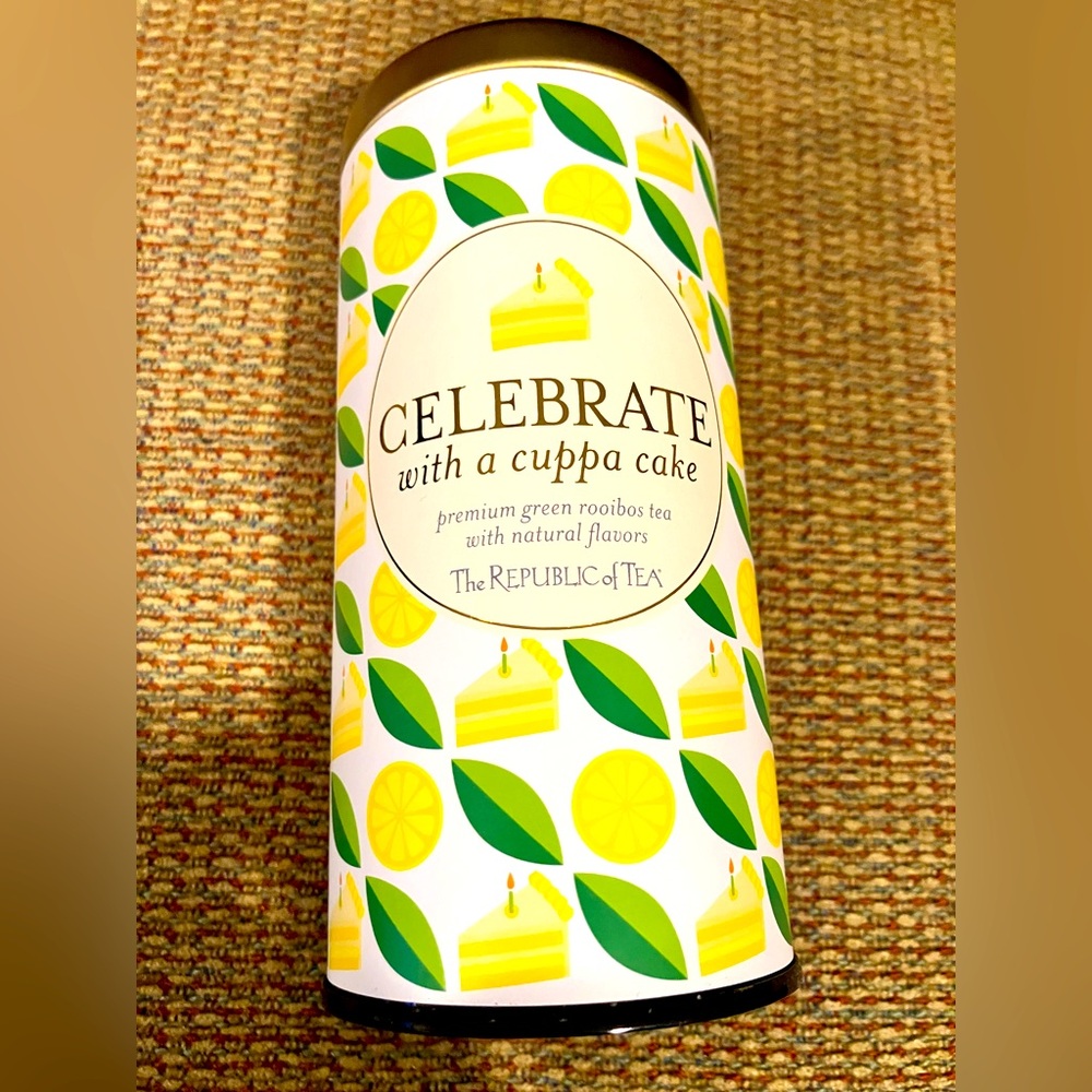 New Celebrate with a Cuppa Cake - Premium Green Rooibos Tea. Caffeine Free.
